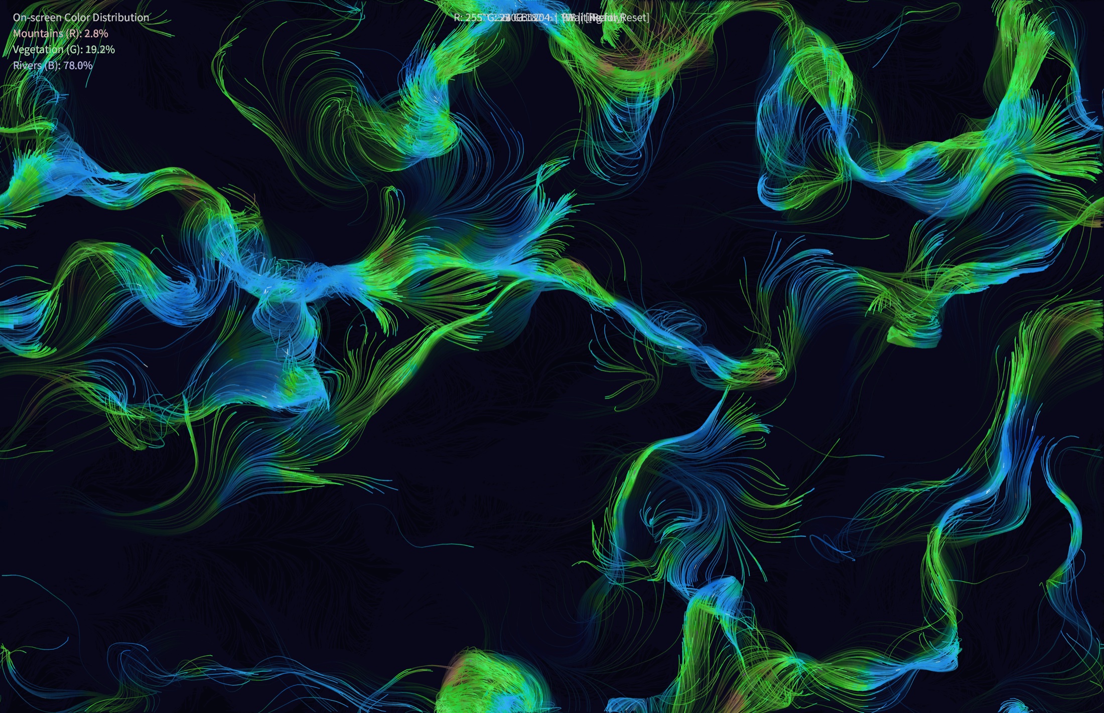 Flowing SOMA CHROMA landscape