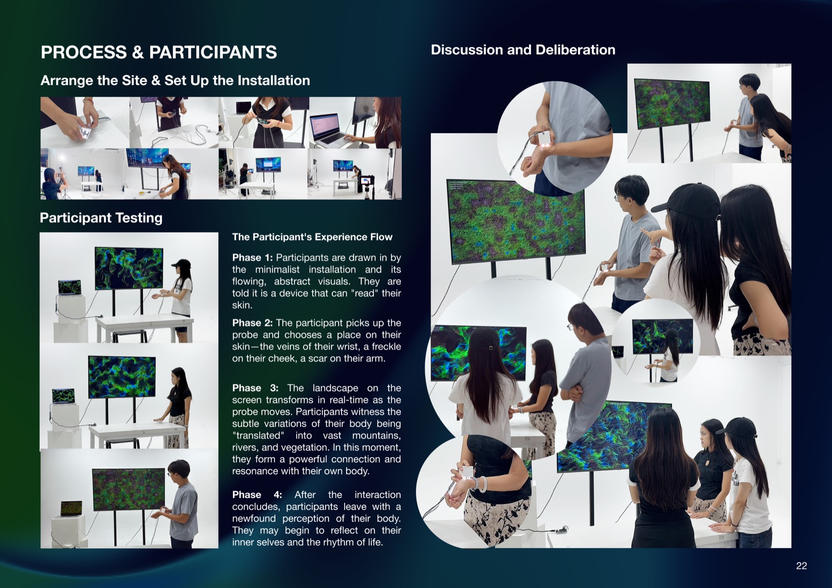 Participants testing SOMA CHROMA